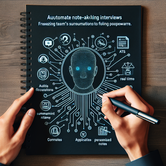 "Metaview transforme le recrutement : prise de notes automatisée et évaluation des candidats!"