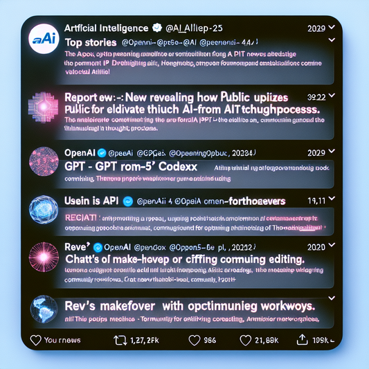"Découvrez l'avenir de l'IA : OpenAI révolutionne le codage, améliore les modes de pensée et plus encore!"