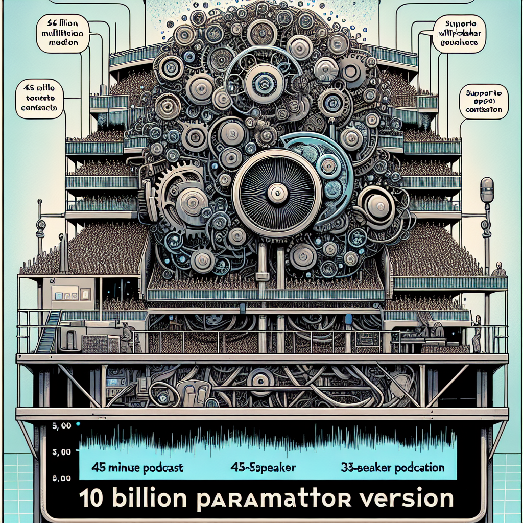 "Microsoft dévoile VibeVoice, un modèle amélioré de synthèse vocale capable de générer des podcasts pour 32K personnes en quelques minutes!"