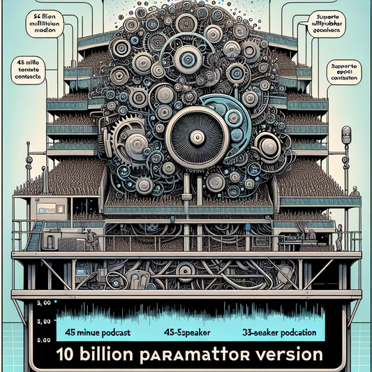 "Microsoft dévoile VibeVoice, un modèle amélioré de synthèse vocale capable de générer des podcasts pour 32K personnes en quelques minutes!"
