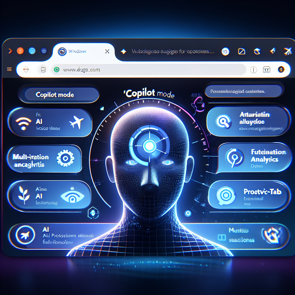 "Découvrez le nouveau 'Mode Copilote' de Microsoft Edge: L'IA intégrée gratuitement pour une durée limitée sur Windows et Mac"