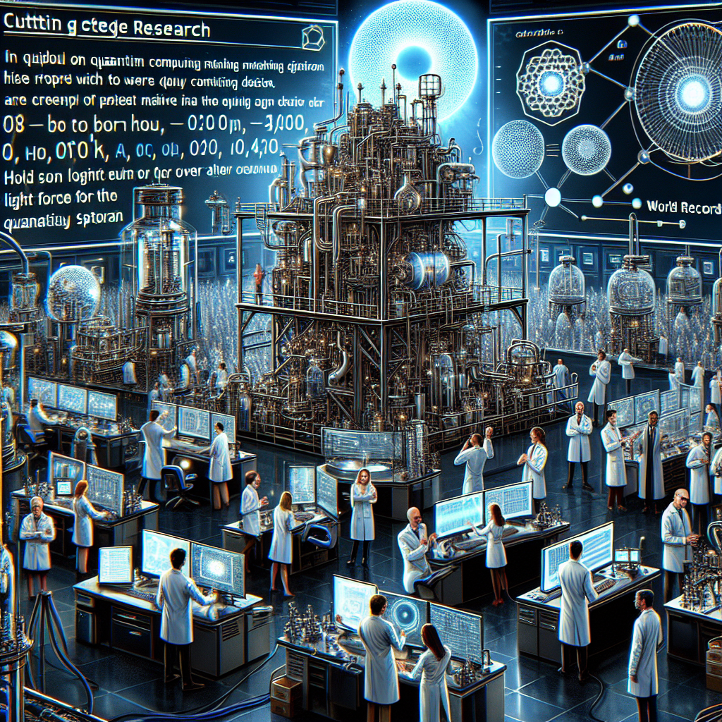 "Stockage de la lumière pendant une heure: un record mondial propulse l'avancée de la mémoire quantique !"