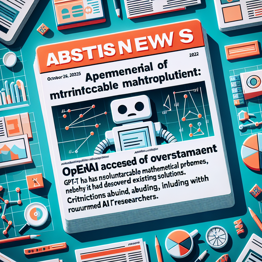 "GPT-5 d'OpenAI sous le feu des critiques : Des maths insolubles... vraiment ? LeCun et Hassabis pèsent le pour et le contre !"