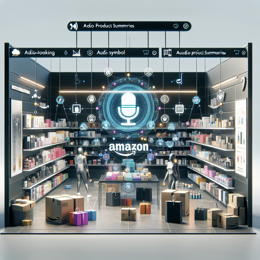 "Amazon innove avec des résumés audio de produits par IA : une révolution pour le shopping en ligne !"