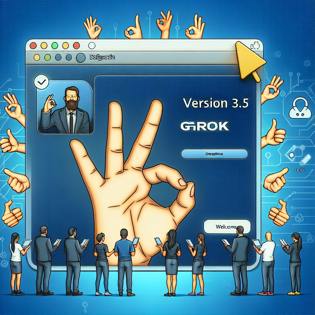 "Découvrez Grok 3.5, maintenant disponible en accès anticipé pour certains chanceux ! 🤌"