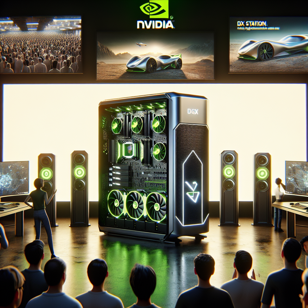 "Nvidia dévoile DGX Spark et DGX Station : jusqu'à 20 000 TFLOPS de puissance pour les chercheurs en IA !"