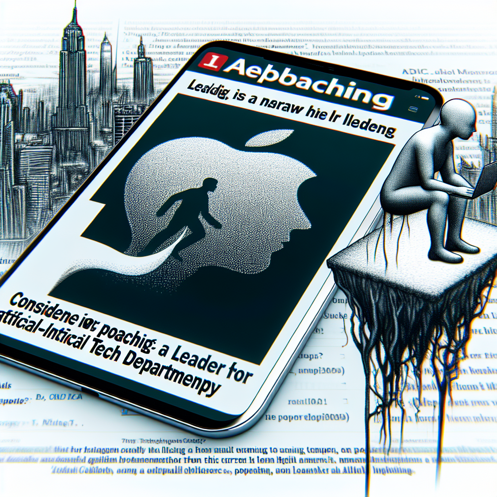 "Apple en chasse d'un nouvel as de l'IA suite aux faux pas de Siri : Le changement de direction pointe vers Meta"