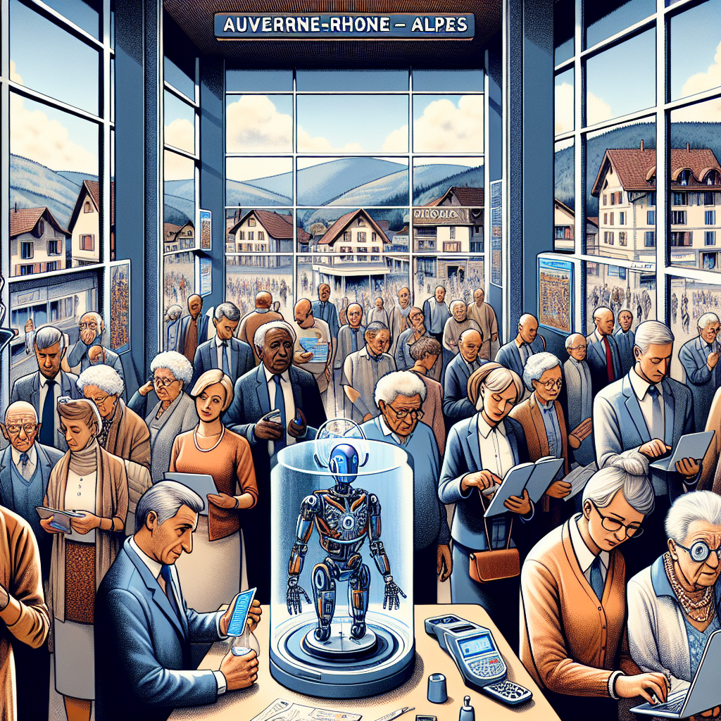 "La révolution IA au travail en Auvergne-Rhône-Alpes : Gain de temps et défis générationnels"