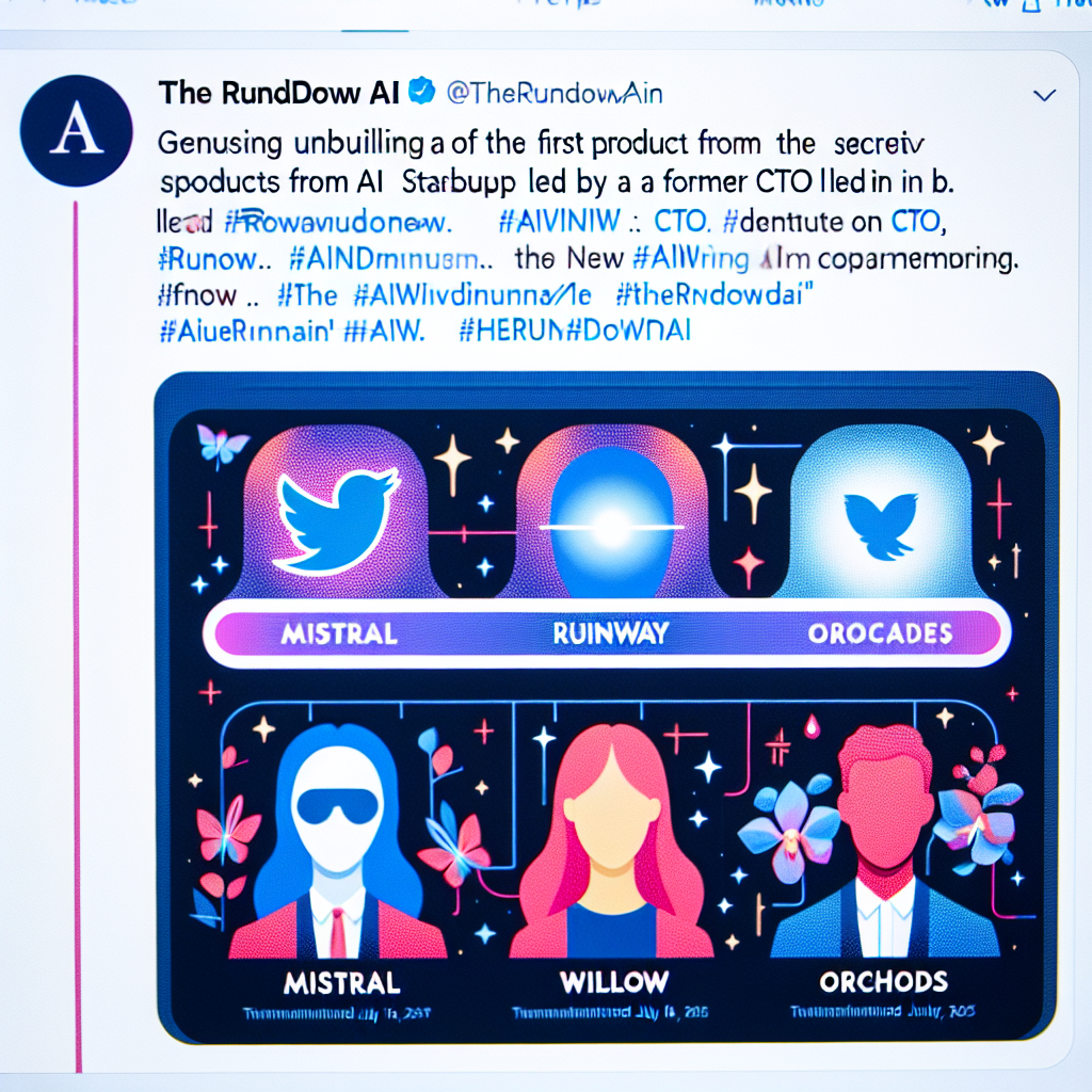 "Mira Murati, ancienne CTO d'OpenAI, dévoile enfin le premier produit de sa startup mystérieuse"