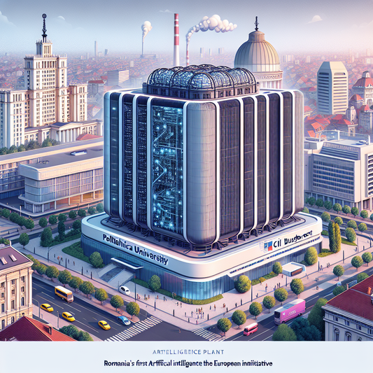 "La Roumanie entre dans le futur : Première usine d'IA et superordinateur à Bucarest !"