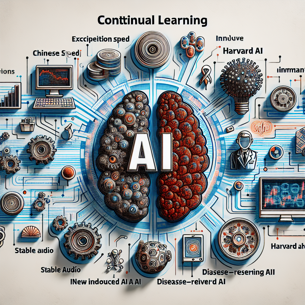 "Apprenez en continu avec l'IA selon Hassabis, la Chine booste la vitesse de l'IA avec ses puces, créez des sons avec Stable Audio, Harvard inverse les maladies cellulaire grâce à l'IA : découvrez les nouvelles avancées de l'IA!"