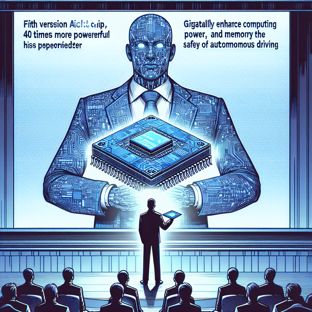 "Elon Musk dévoile l'AI5 de Tesla : une révolution 40 fois plus performante en conduite autonome !"