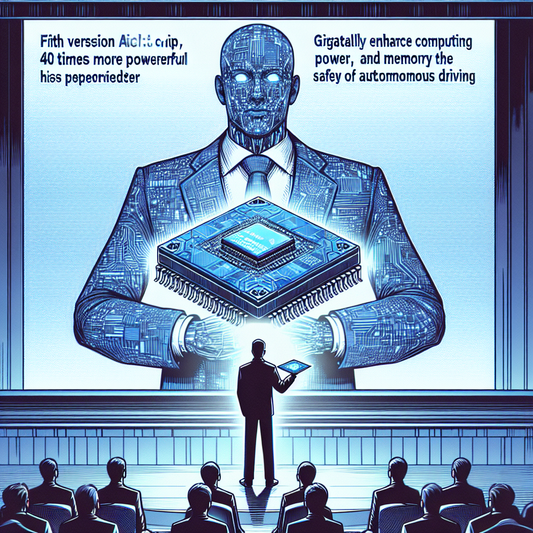 "Elon Musk dévoile l'AI5 de Tesla : une révolution 40 fois plus performante en conduite autonome !"