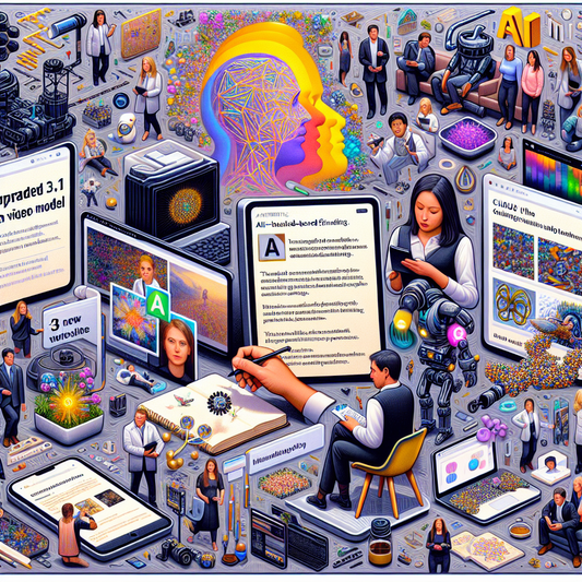 "De la détection du cancer à la création de vidéos de marque : découvrez les nouvelles avancées de l'IA de Google et d'Anthropic !"