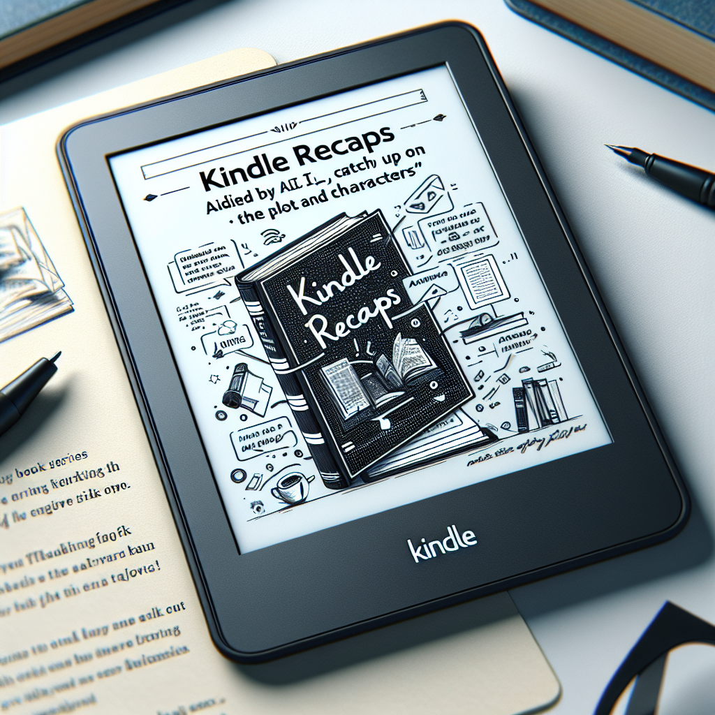 "Rattrapez votre lecture avec Kindle Recaps : Amazon lance une fonctionnalité IA pour résumer les séries de livres !"
