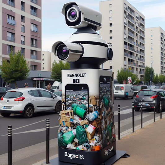 "Bagnolet déploie l'IA contre les dépôts sauvages : des amendes jusqu'à 15 000€ à la clé!"