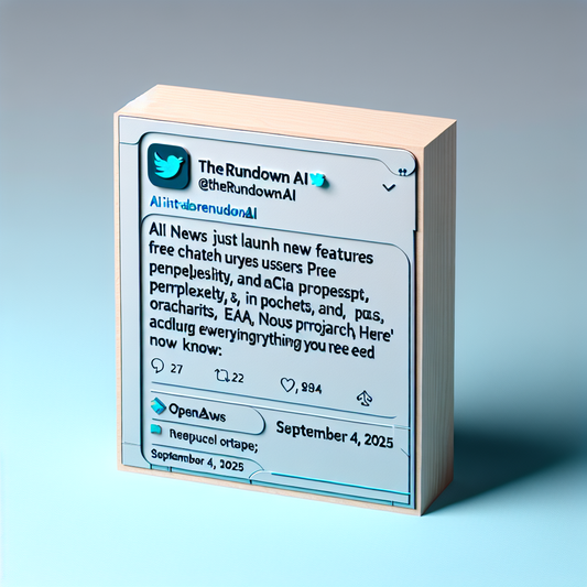 "ChatGPT d'OpenAI offre de nouvelles fonctionnalités pour les utilisateurs gratuits: Projets et plus encore!"