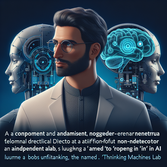 "Mira Murati, ancienne patronne d'OpenAI, pionnière de la 'science ouverte' avec son nouveau laboratoire d'IA, Thinking Machines Lab"