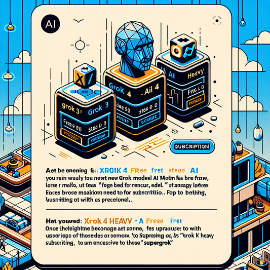 "Le tout nouveau modèle Grok 4 AI de xAI maintenant accessible gratuitement à tous, avec limitations"