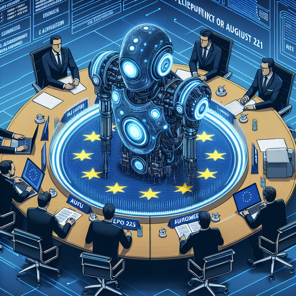 "IA Act de l'UE : Aucun report, les géants de la tech devront s'adapter d'ici août 2025 !"