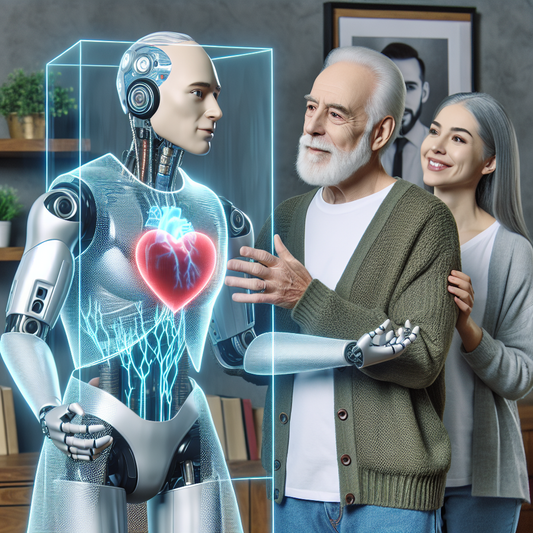 "Amour Virtuel à 75 ans : Il Quitte sa Femme pour une IA, ses Enfants Découvrent le Pot aux Roses !"