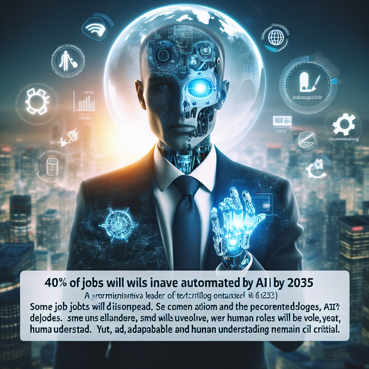 "Vers une révolution professionnelle ? 40% des tâches automatisées par l'IA d'ici 2035, prédit Sam Altman"