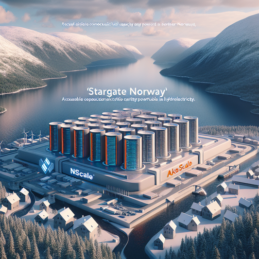 "OpenAI lance Stargate Norway : le premier centre de données pour l'IA entièrement alimenté par l'hydroélectricité en Norvège !"