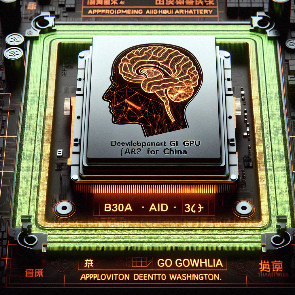 "Nvidia surpasse son propre record avec le nouveau GPU IA B30A pour la Chine - Tensions géopolitiques en arrière-plan"