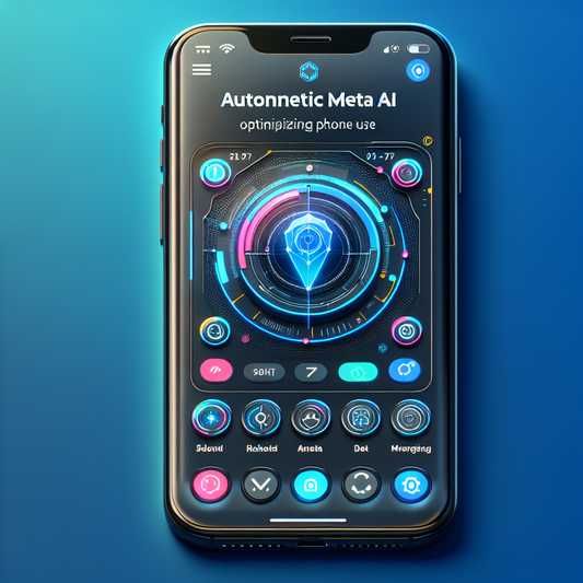 "Boostez les performances de votre smartphone avec la nouvelle application autonome Meta AI !"