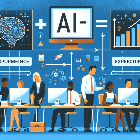 "Petites entreprises, grâce à l'IA, devenez les nouveaux géants du marché!"