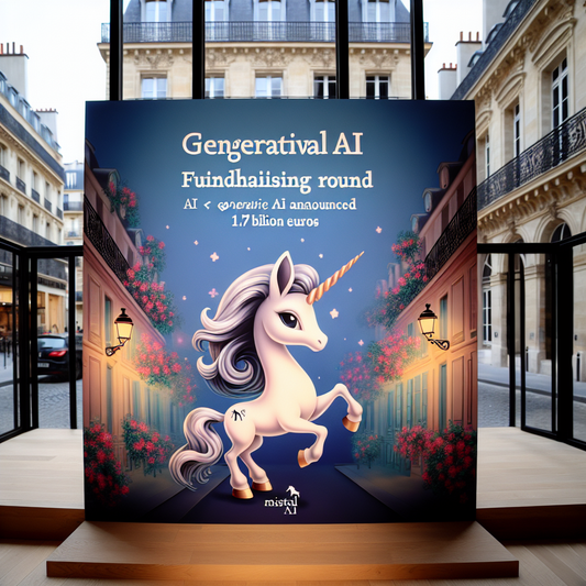 "Mistral AI lève 1,7 milliard d'euros : Le nouveau joyau européen de l'IA !"