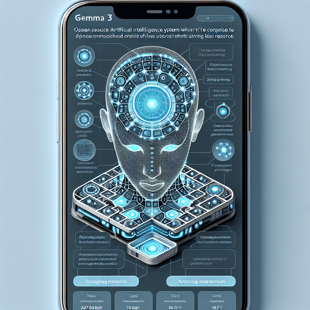 "Gemma 3: la nouvelle IA open source de Google, plus puissante que DeepSeek et moins gourmande en ressources !"