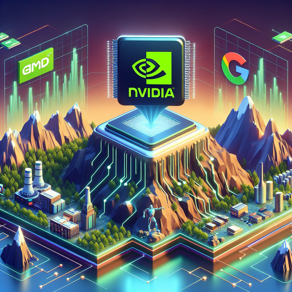 "Nvidia à l'épreuve : AMD, Google et Qualcomm grimpent dans la course des puces IA"