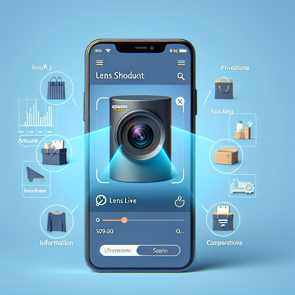 "Découvrez Lens Live : La nouvelle technologie IA d'Amazon pour des achats en direct et des comparaisons de prix instantanées !"