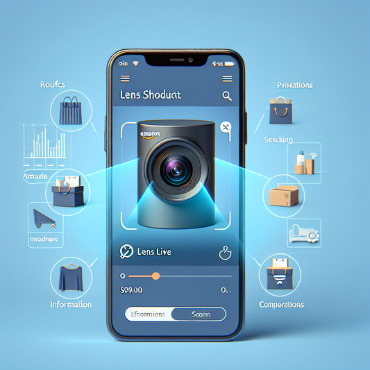 "Découvrez Lens Live : La nouvelle technologie IA d'Amazon pour des achats en direct et des comparaisons de prix instantanées !"