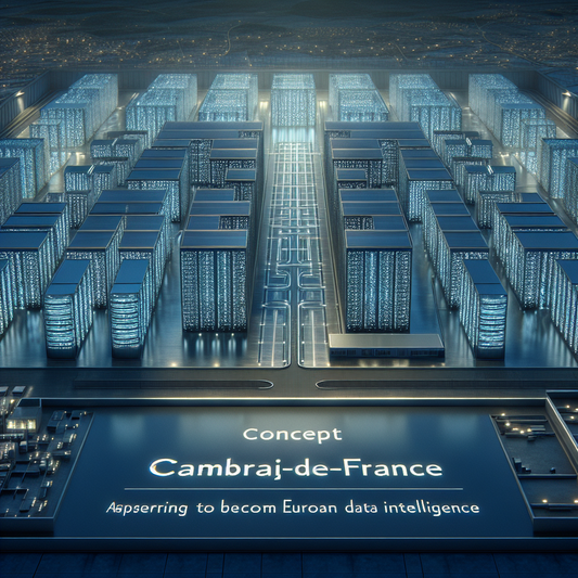 "Hauts-de-France visent à devenir le cœur de l'IA en Europe avec un data center colossal à Cambrai"