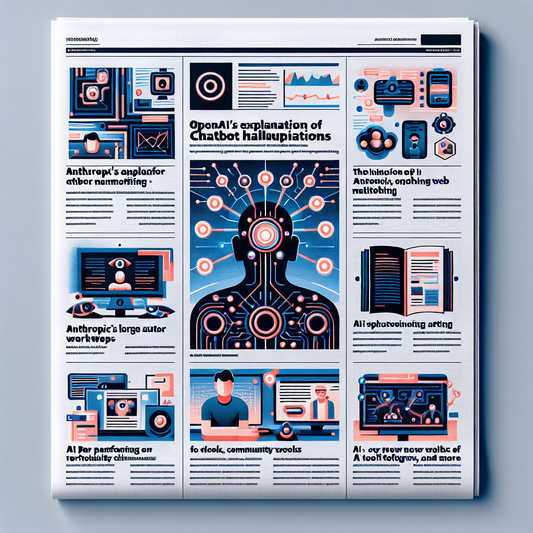 "Découvrez les breaking news de l'IA : Pourquoi les chatbots d'OpenAI hallucinent, un règlement d'auteur de 1,5 milliards de dollars pour Anthropic, et bien plus encore !"