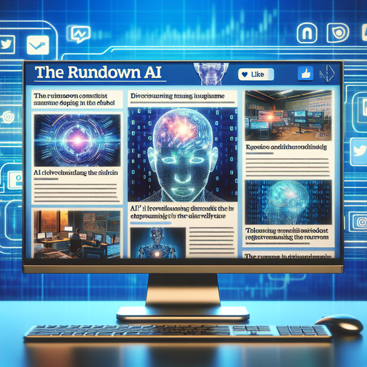 "Ne manquez rien de l'actualité de l'IA avec TheRundownAI !"