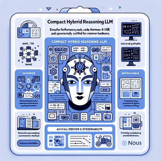"We Nous Research lance Hermes-4-14B : Le modèle d'IA le plus compact et polyvalent adapté au matériel grand public"
