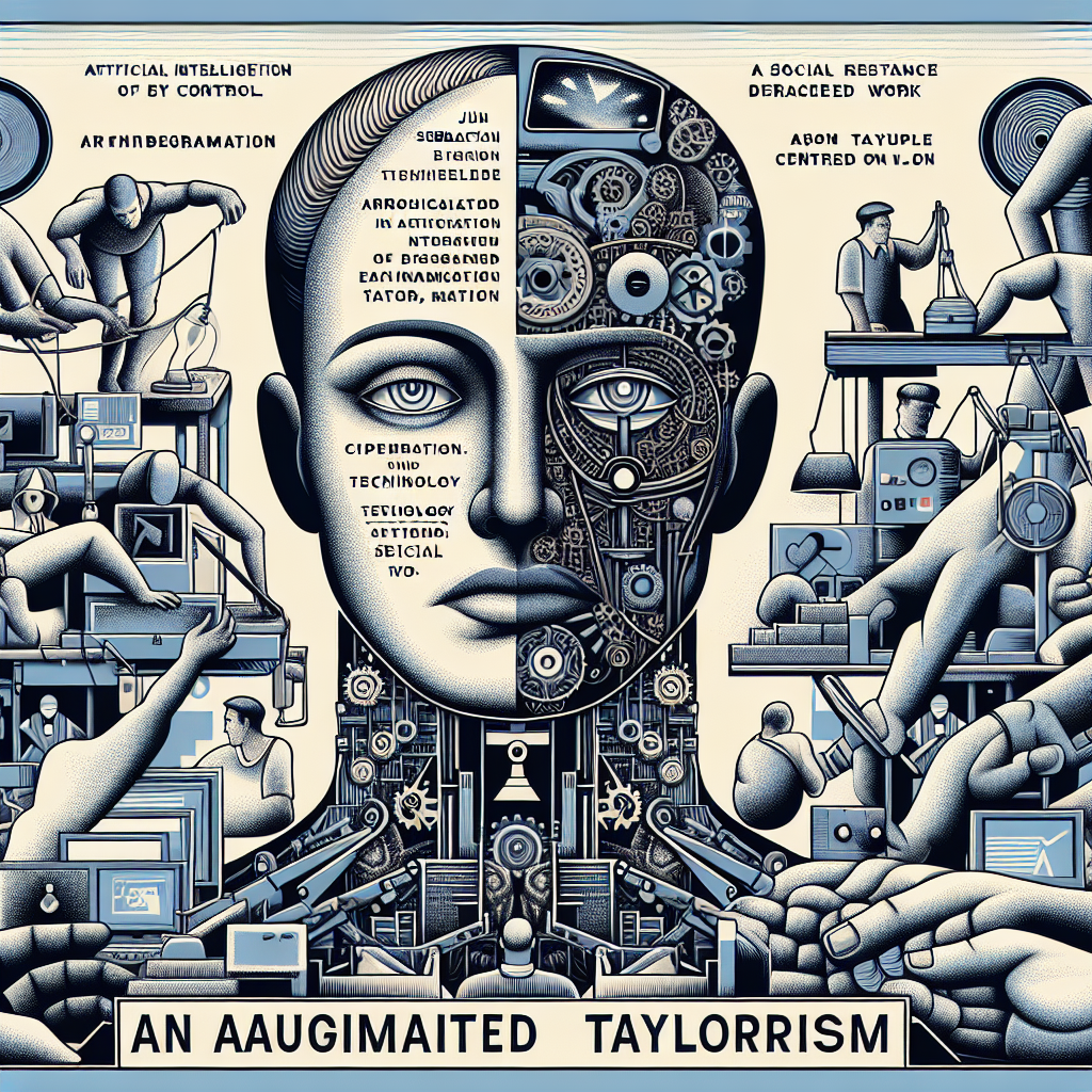 "IA : l'Outil de Contrôle Renforcé sur un Travail Dégradé - Révélations Choc de Juan Sebastián Carbonell dans 'Un Taylorisme Augmenté'"