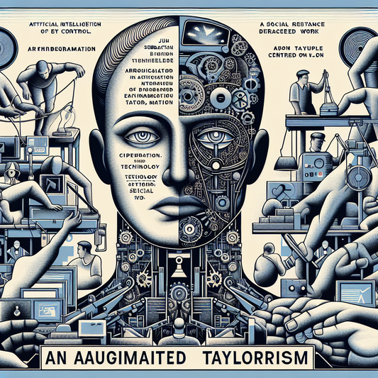 "IA : l'Outil de Contrôle Renforcé sur un Travail Dégradé - Révélations Choc de Juan Sebastián Carbonell dans 'Un Taylorisme Augmenté'"