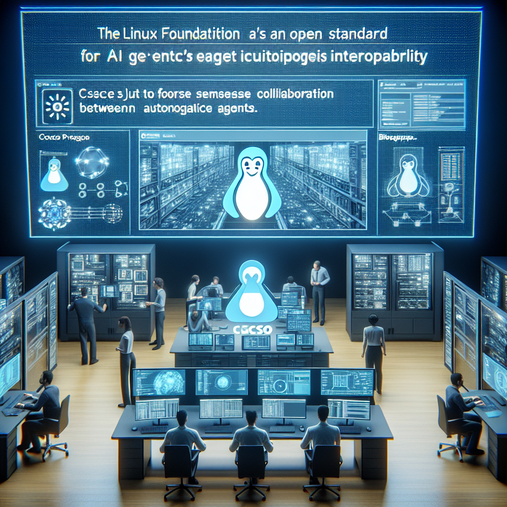 "La Fondation Linux et Cisco unissent leurs forces pour une IA plus collaborative avec le projet AGNTCY!"