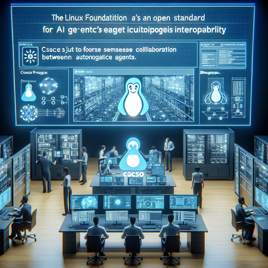 "La Fondation Linux et Cisco unissent leurs forces pour une IA plus collaborative avec le projet AGNTCY!"
