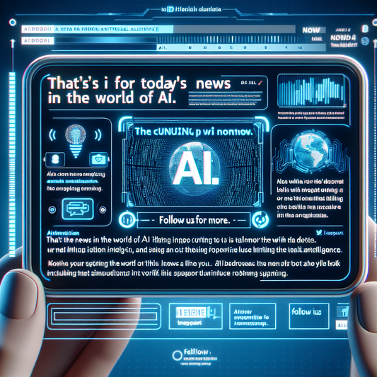 "Votre quotidien de l'IA en un clic : suivez-nous @TheRundownAI dès maintenant !"