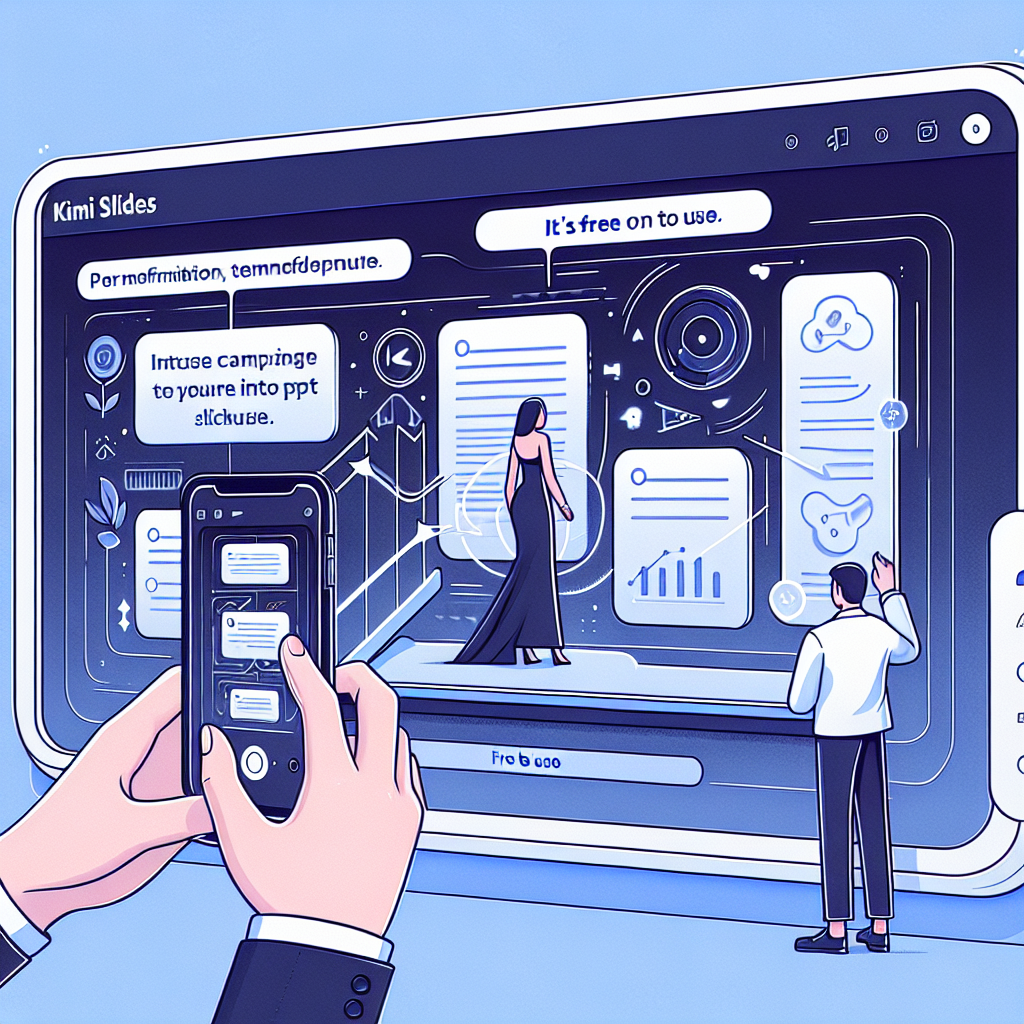 "Découvrez Kimi Slides de Moonshot AI : Créez des PPT à partir de texte en quelques minutes, gratuitement !"
