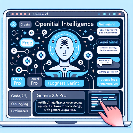 "Découvrez Gemini CLI : l’assistant IA open-source ultra-performant offert par Google !"