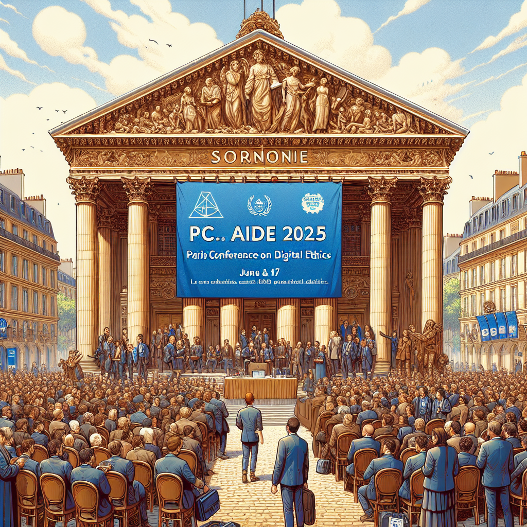 "Retour de PCAIDE 2025 à la Sorbonne: Rendez-vous les 16 et 17 juin pour débattre de l'éthique de l'IA"