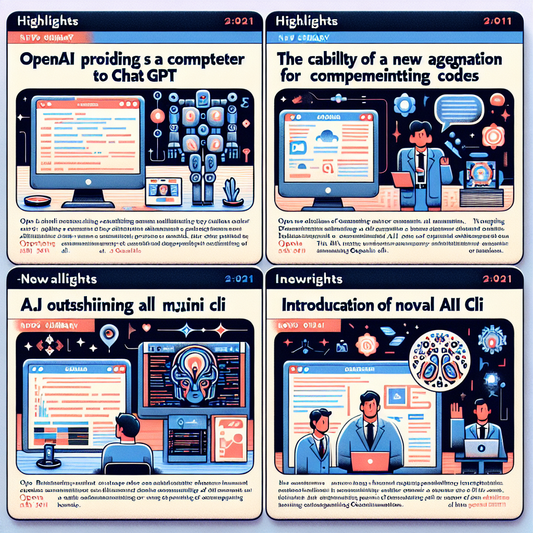 "OpenAI enrichit ChatGPT : découvrez les avancées récentes en IA et 4 nouvelles opportunités d'emploi !"