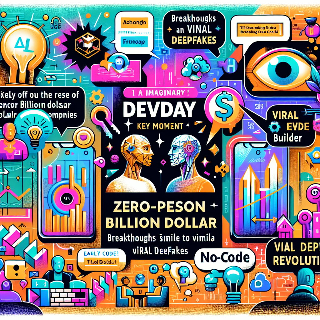 "Sam Altman révèle les secrets des entreprises milliardaires sans employés lors de notre conversation exclusive DevDay"