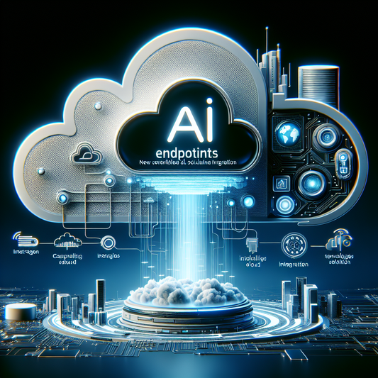 "Révolution Serverless: OVHcloud dévoile AI Endpoints, sa nouvelle plateforme open source d'IA prête à l'emploi"